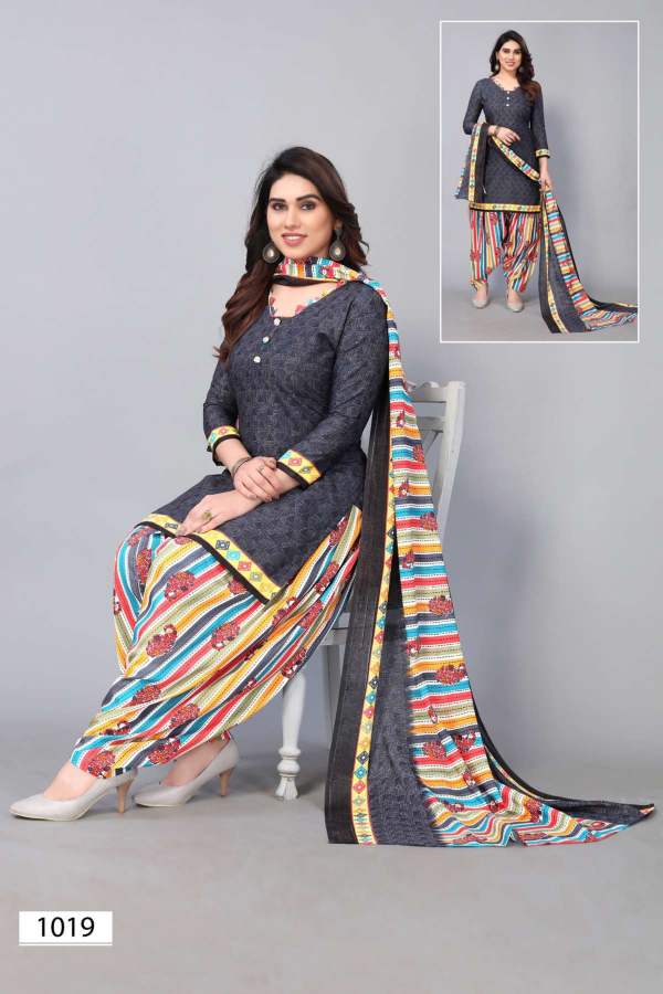 Patiyala Special 1013 Daily Casual Wear Wholesale Cotton Dress Material
